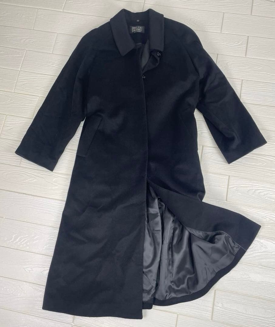 BELTA BUONO チェスターコート　ファーコートカシミア　100%