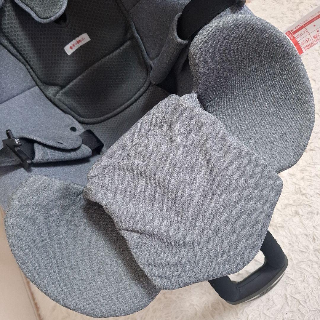 【極美品】エールべべ クルット5 Oui グレー クッション丸洗い済み