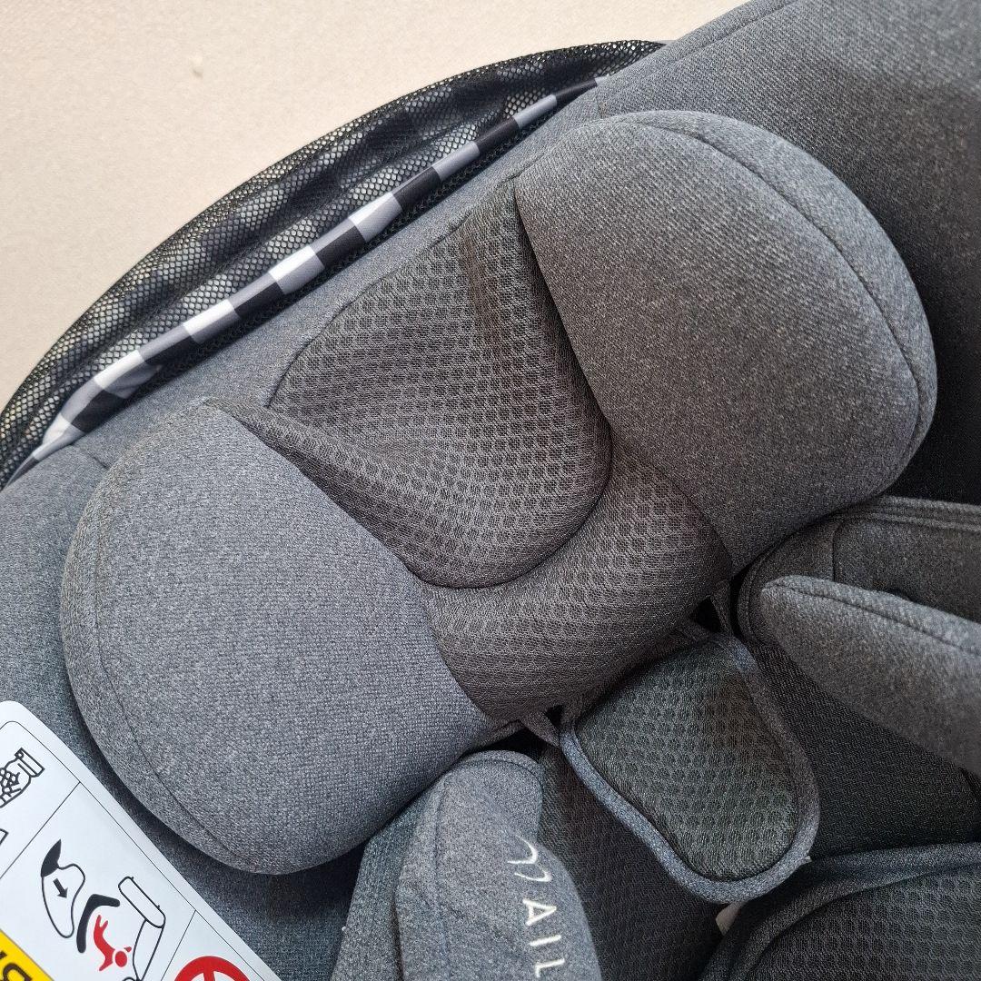 【極美品】エールべべ クルット5 Oui グレー クッション丸洗い済み