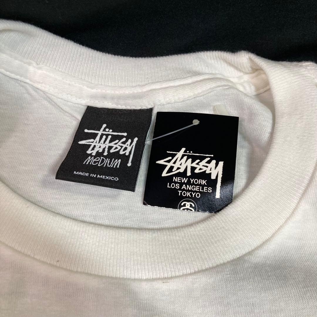 【新品未使用】ステューシー×アベイシングエイプ ワールドツアーT Mサイズ
