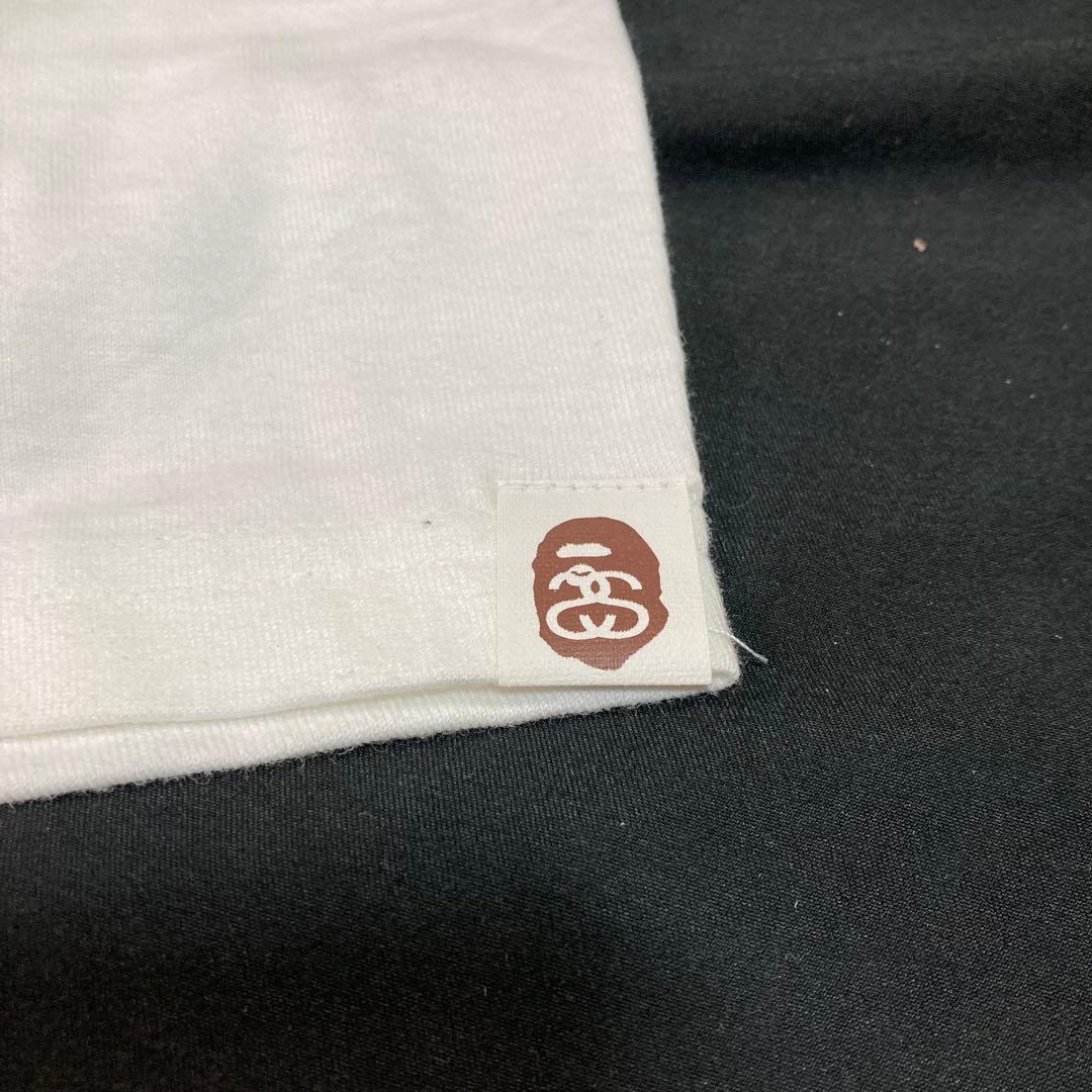 【新品未使用】ステューシー×アベイシングエイプ ワールドツアーT Mサイズ