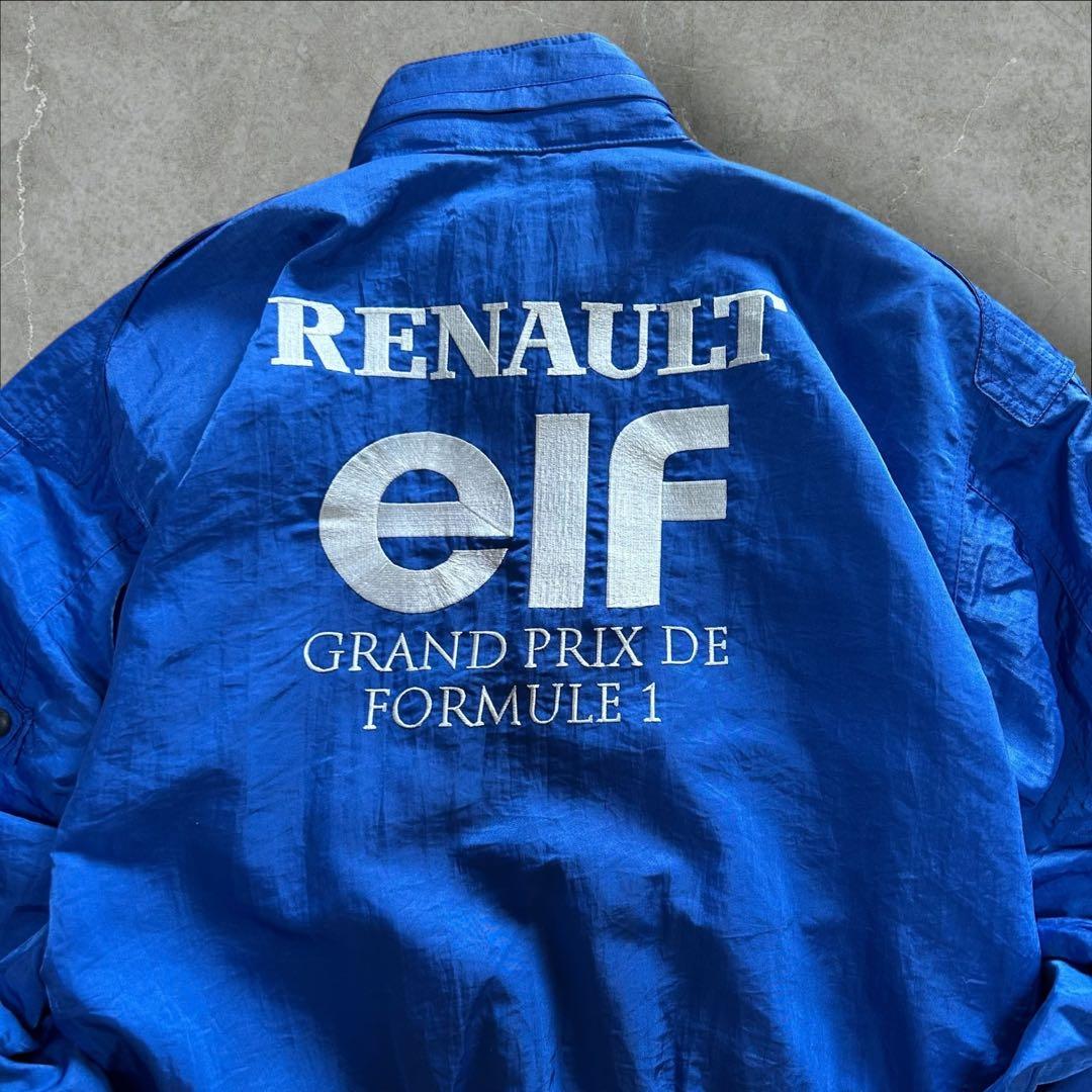 RENAULT elf FORMULE 1 ブルゾン 豪華刺繍 メンズ F1