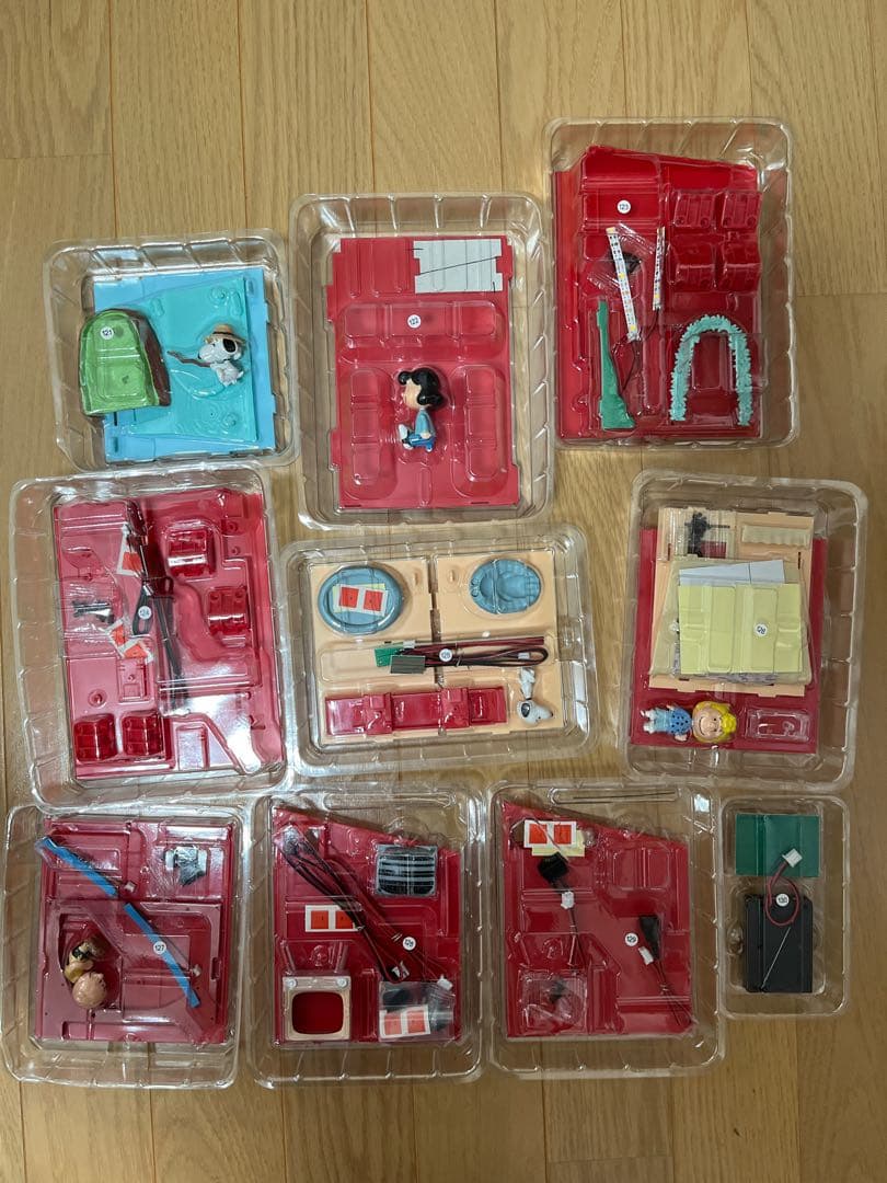 ディアゴスティーニ スヌーピー フィギュアセット