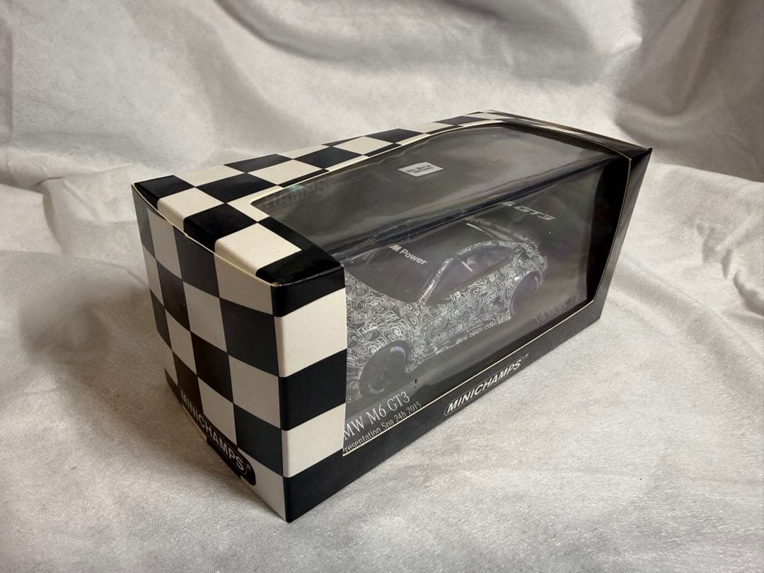 ミニカー MINICHAMPS BMW M6 GT3 Spa 24h 2015 1/43
