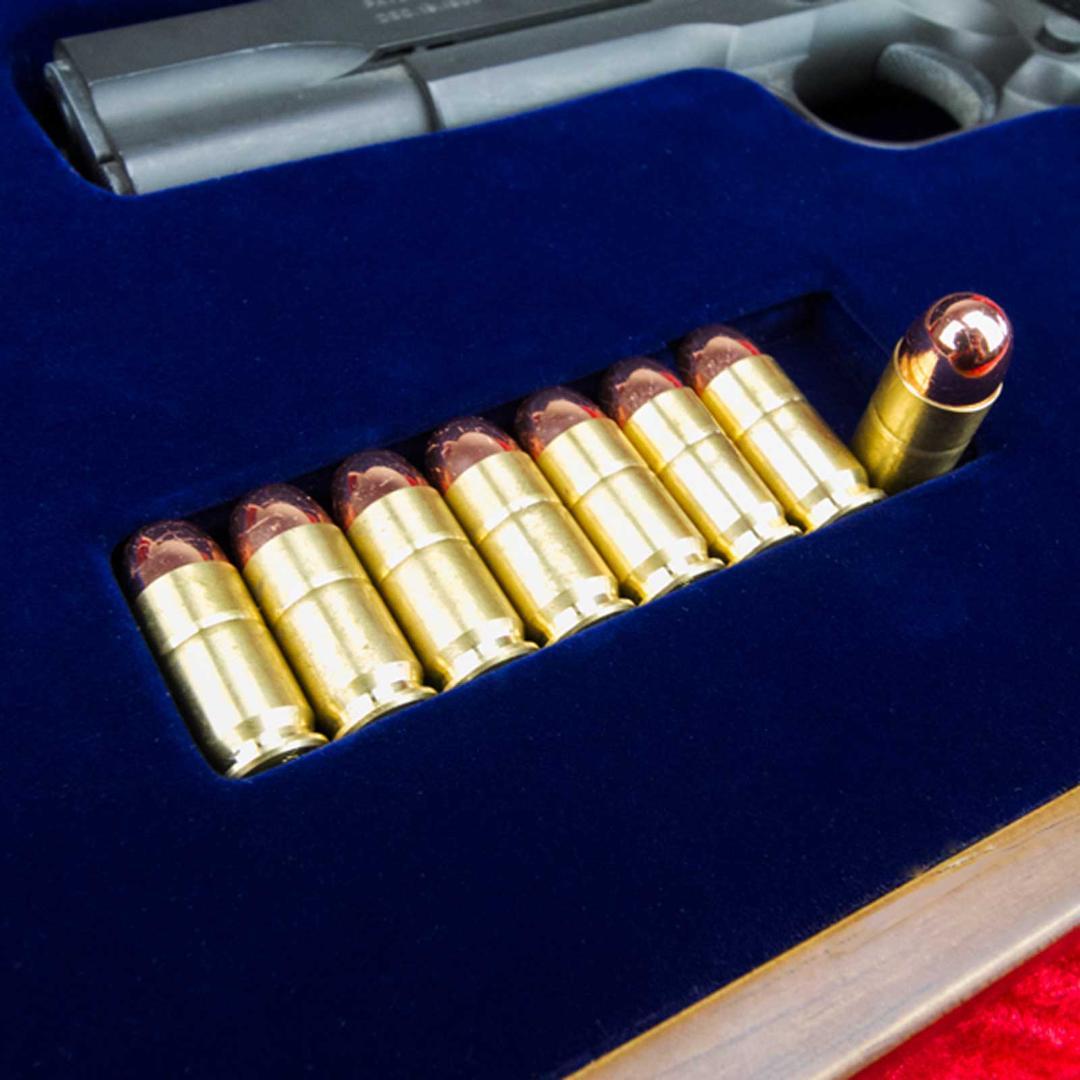 Colt M1911 専用 高級木製化粧箱 GUNケース (RedModel)