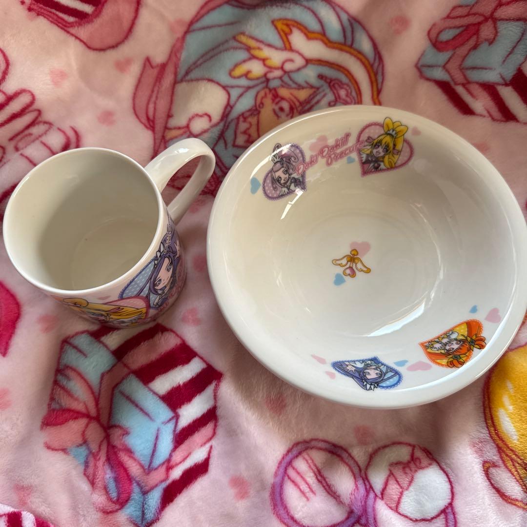 ドキドキ！プリキュアマグカップ＆ボウルセット キミとアイドルプリキュア♪