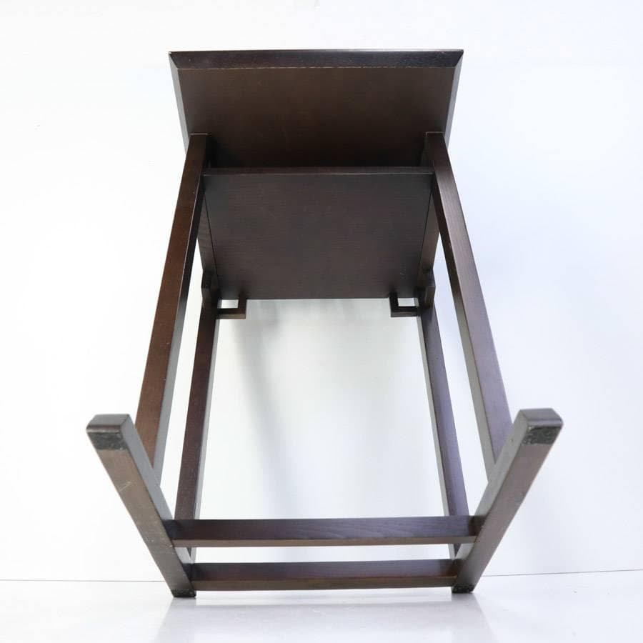 a.flat サイドテーブルv02 アッシュ材 花台 ナイトテーブル アジアン