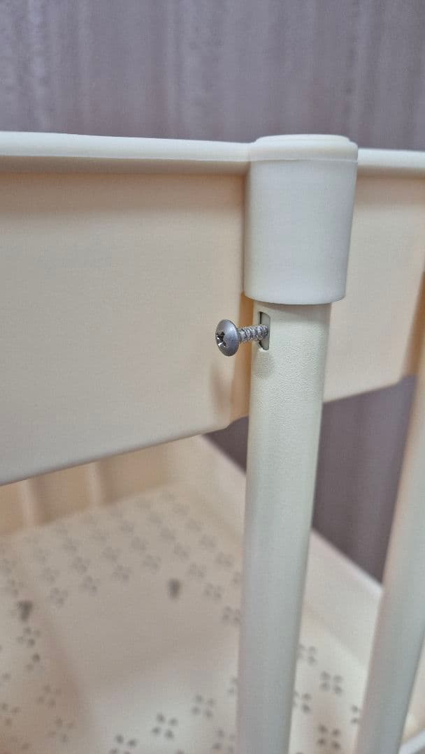 【引き取り限定】キャスター付き収納 移動式トロリーワゴン 2種 セット