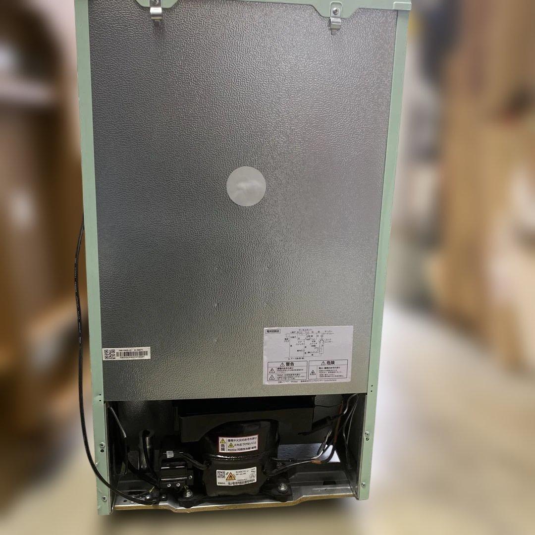 アイリスオーヤマ ノンフロン冷凍冷蔵庫 ライトグリーン 2022年製 81L