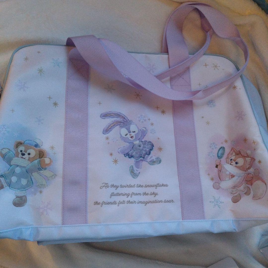 ダンシングスノーフレークス　ステラルー　ボストンバッグ　ポーチ　バッグ　雪　冬