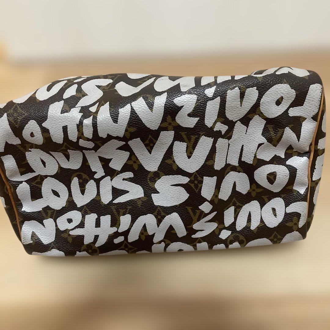 ルイ・ヴィトン スピーディ バッグ ブラウン/ホワイト