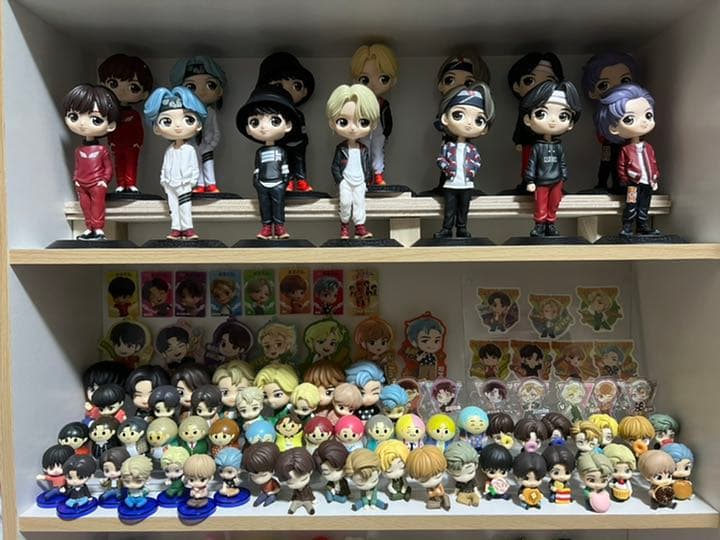 Qposket フィギュア　TinyTAN bt21 bts まとめ売り