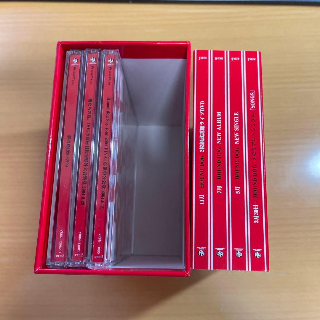 DVD ハウンド・ドッグ/19802005 RED BOX〈完全受注生産・4枚組