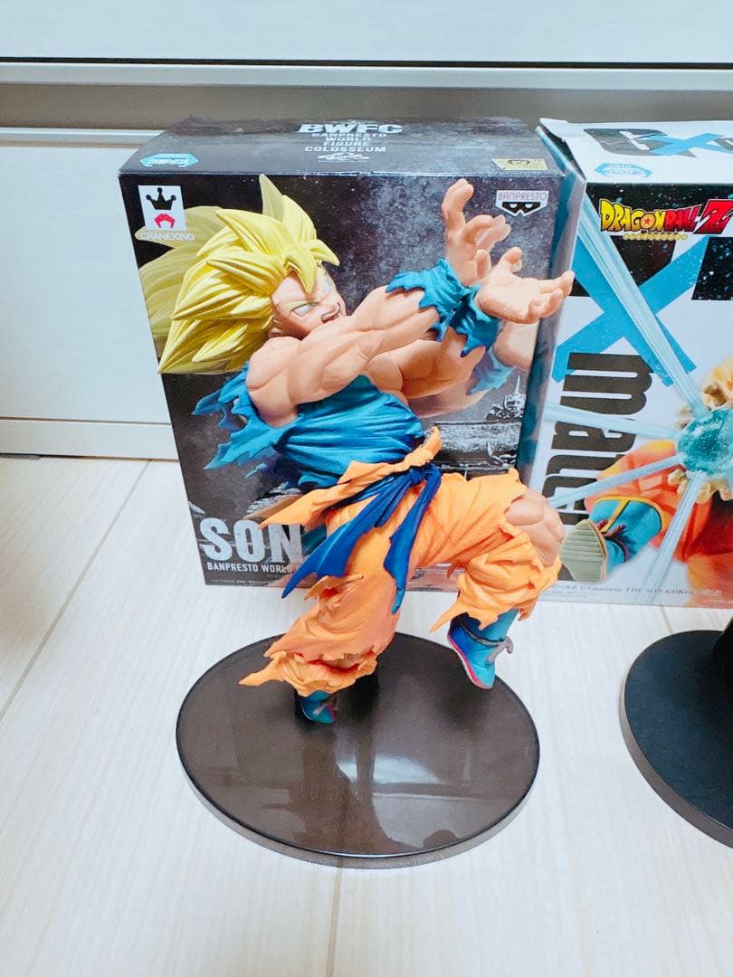 ドラゴンボール フィギュア 孫悟空 かめはめ波 4点セット まとめ売り