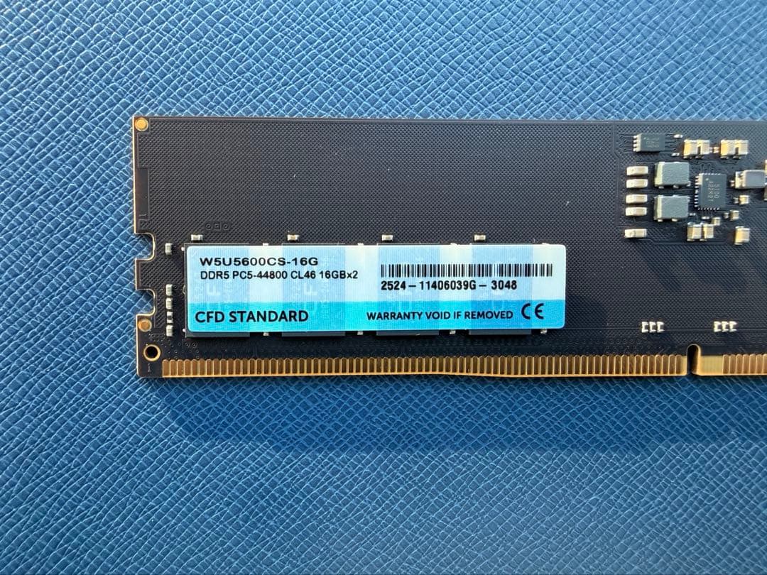 CFD STANDARD 16GB DDR5 メモリ