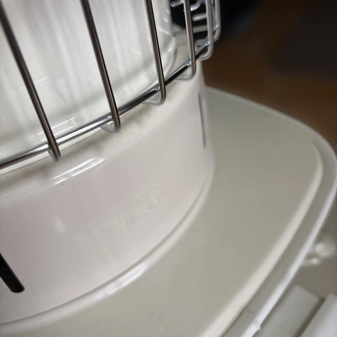 コロナ石油ストーブ 円筒形 ホワイト