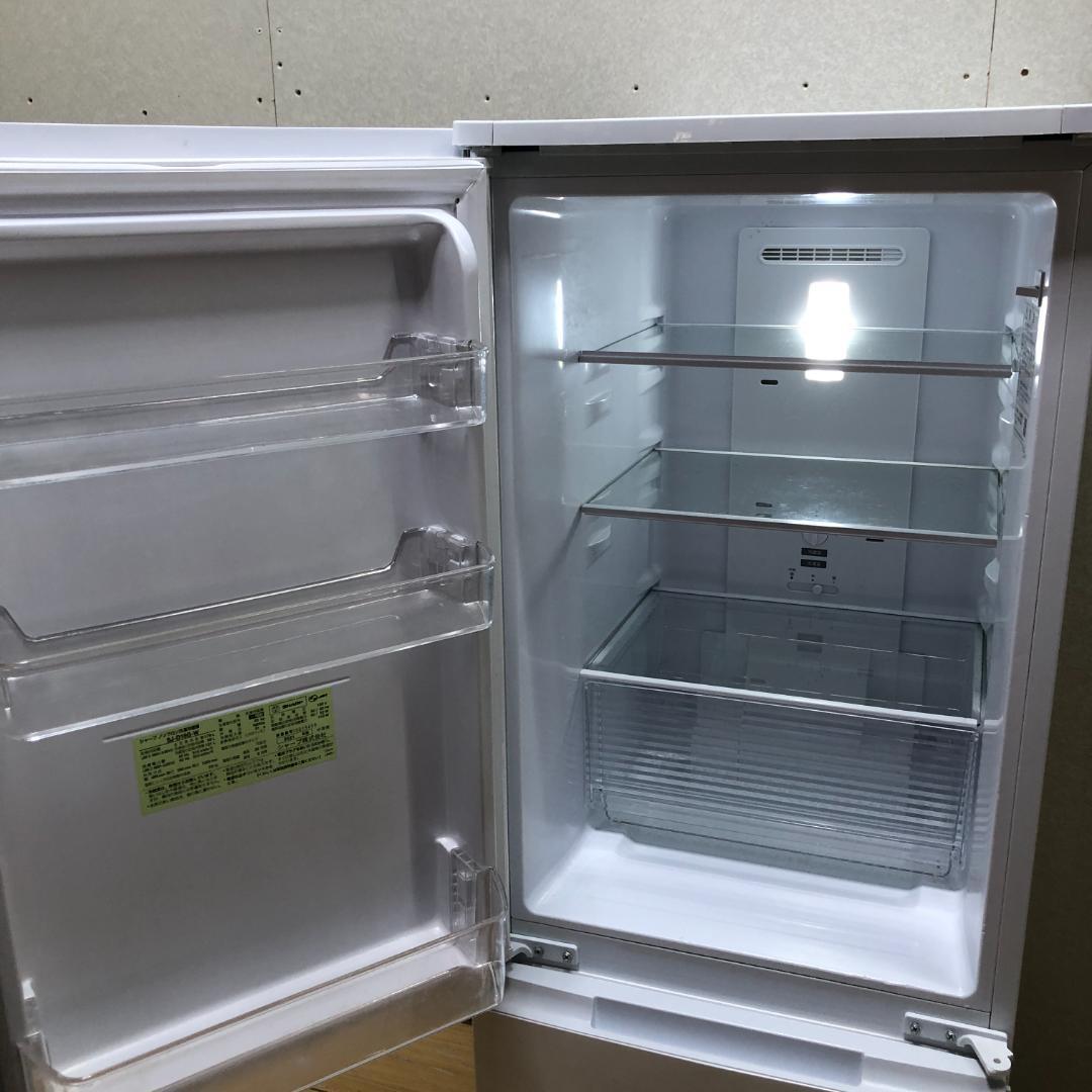 美品 シャープ SJ-D18G-W 2021年製 冷蔵庫 88139-1-