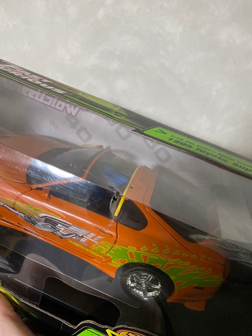 ワイルドスピード　1/18 Toyota Supra スープラトヨタ ミニカー