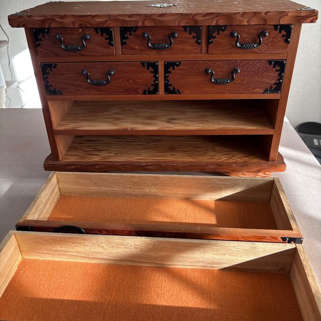 屋久杉　さつま印　小物入れ