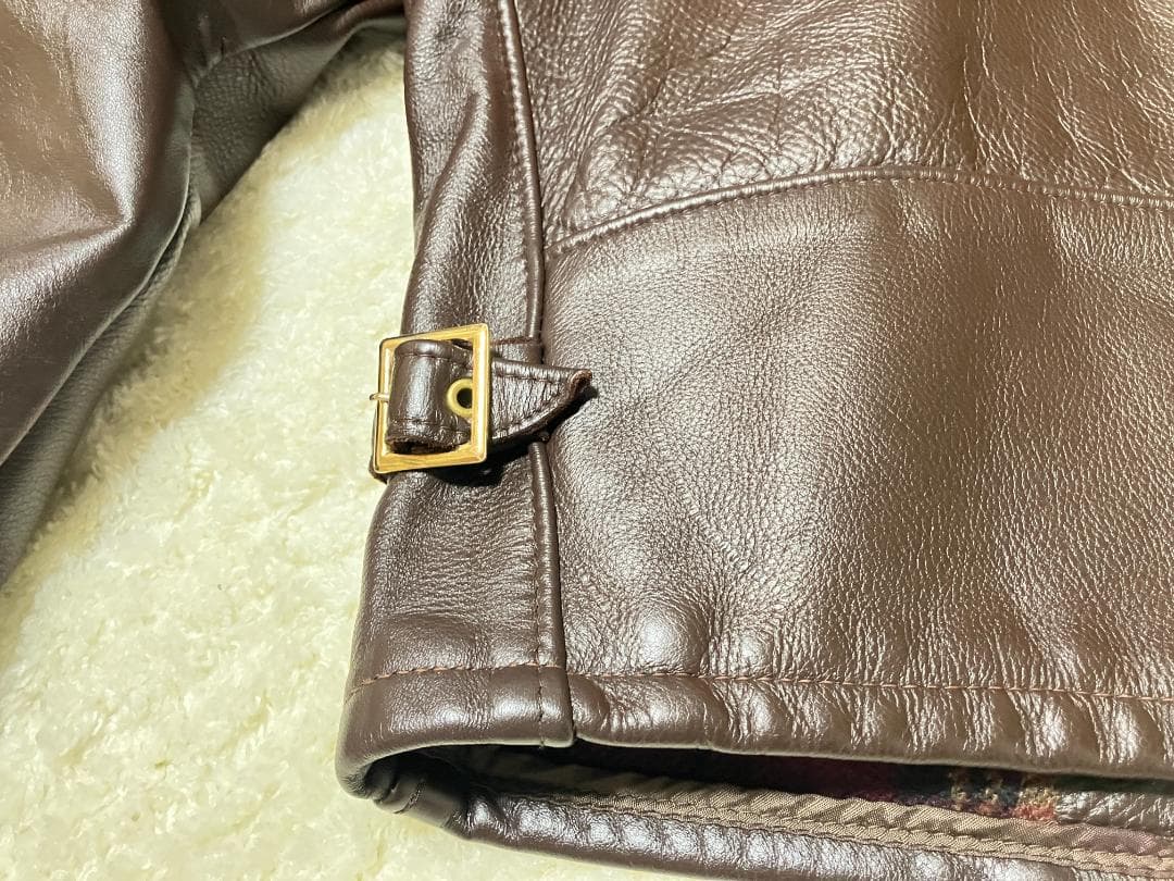 Schott ショット 681レザートラッカージャケット ブラウン