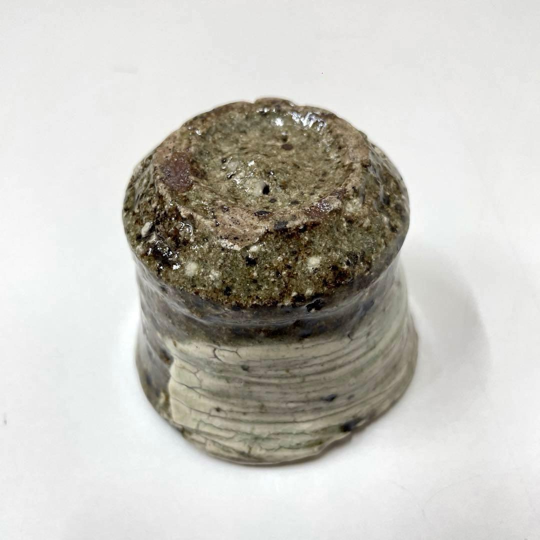 いろはや #XG234 陶芸家・唐津焼・中川自然坊・刷毛目唐津・ぐい呑み