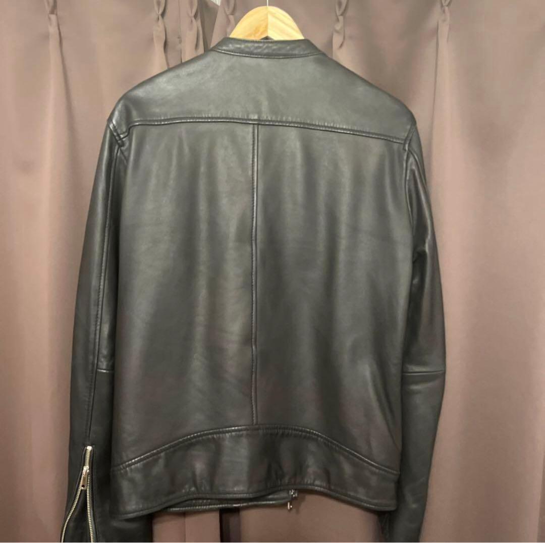 「ミモザ」UNITED TOKYO レザーシングルライダースジャケット