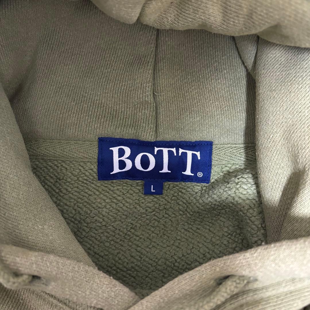 【大人気商品】BoTT カーキ V2LOGO HOODIE OLIVE パーカー