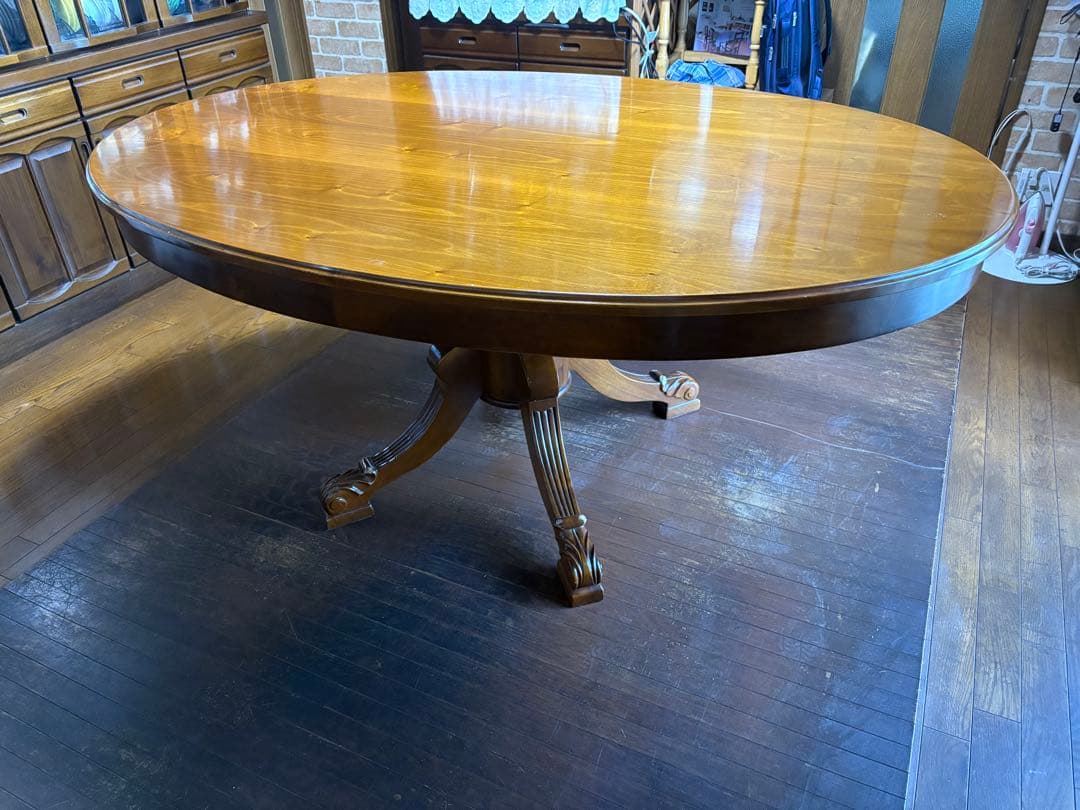 バロッサバレンティ　スペイン　オーバル180テーブル