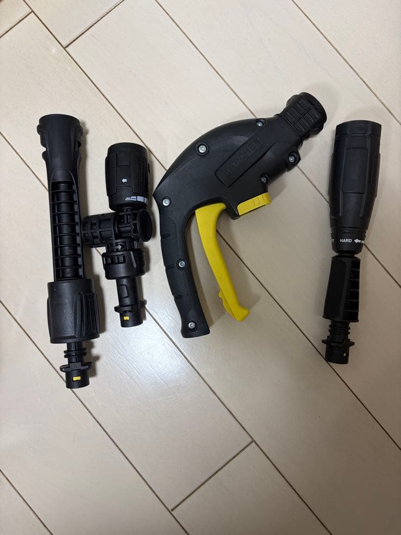 KÄRCHER k-mini高圧洗浄機本体 コンパクト付属品付き