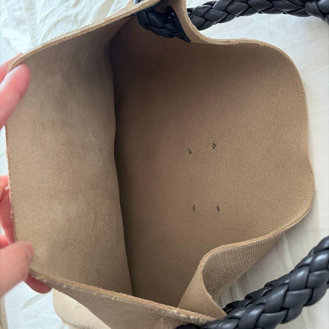 【beautiful people】タオルレザーワンショルダーバッグ 牛革