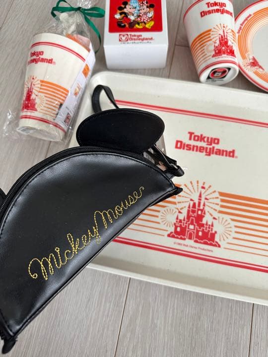 ディズニー復刻セット　ヴィンテージ 完売品ディズニーランド　レア　ミッキーマウス