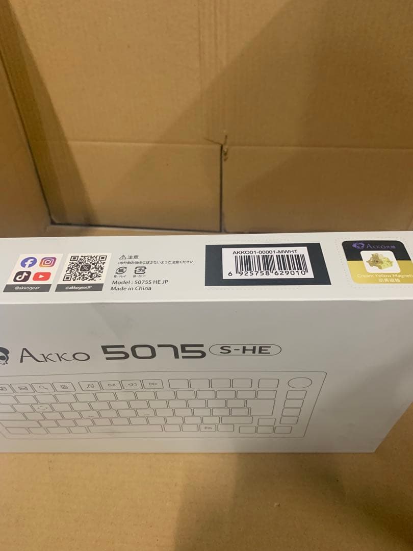 Akko(アッコ) ラピッドトリガー 8000Hz ゲーミングキーボード HE