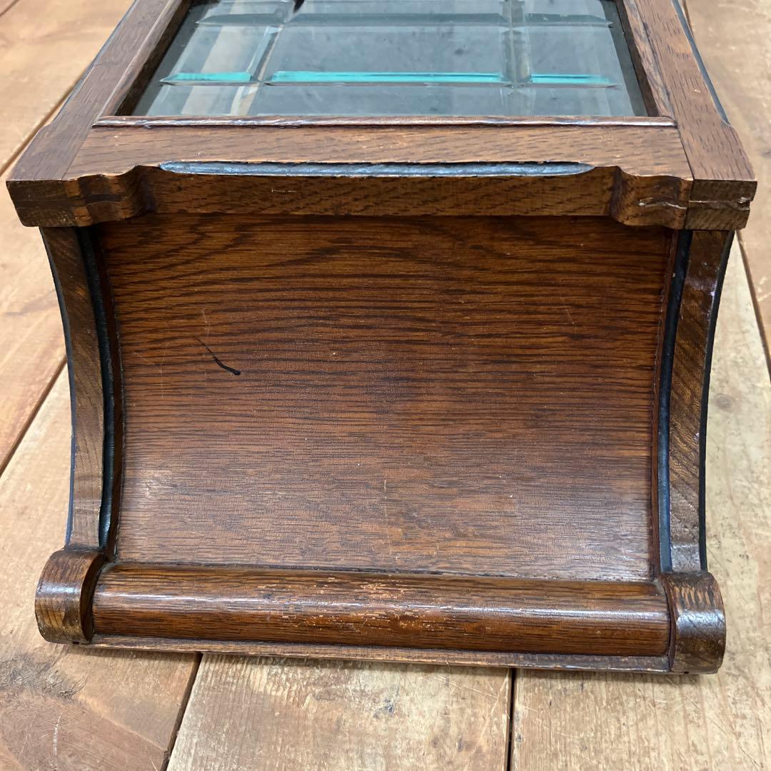 アンティーク 精工舎 スリゲル型 節硝子 TRADE MARK ゼンマイ式 時計