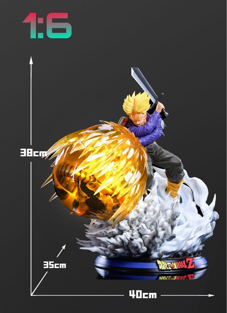 ドラゴンボール 1／6スケール トランクス フィギュア ガレージキット