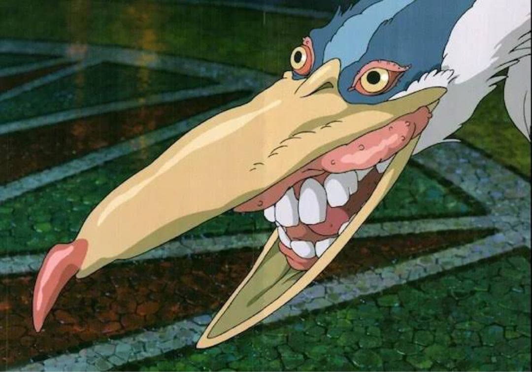 ユニークな鳥キャラクター