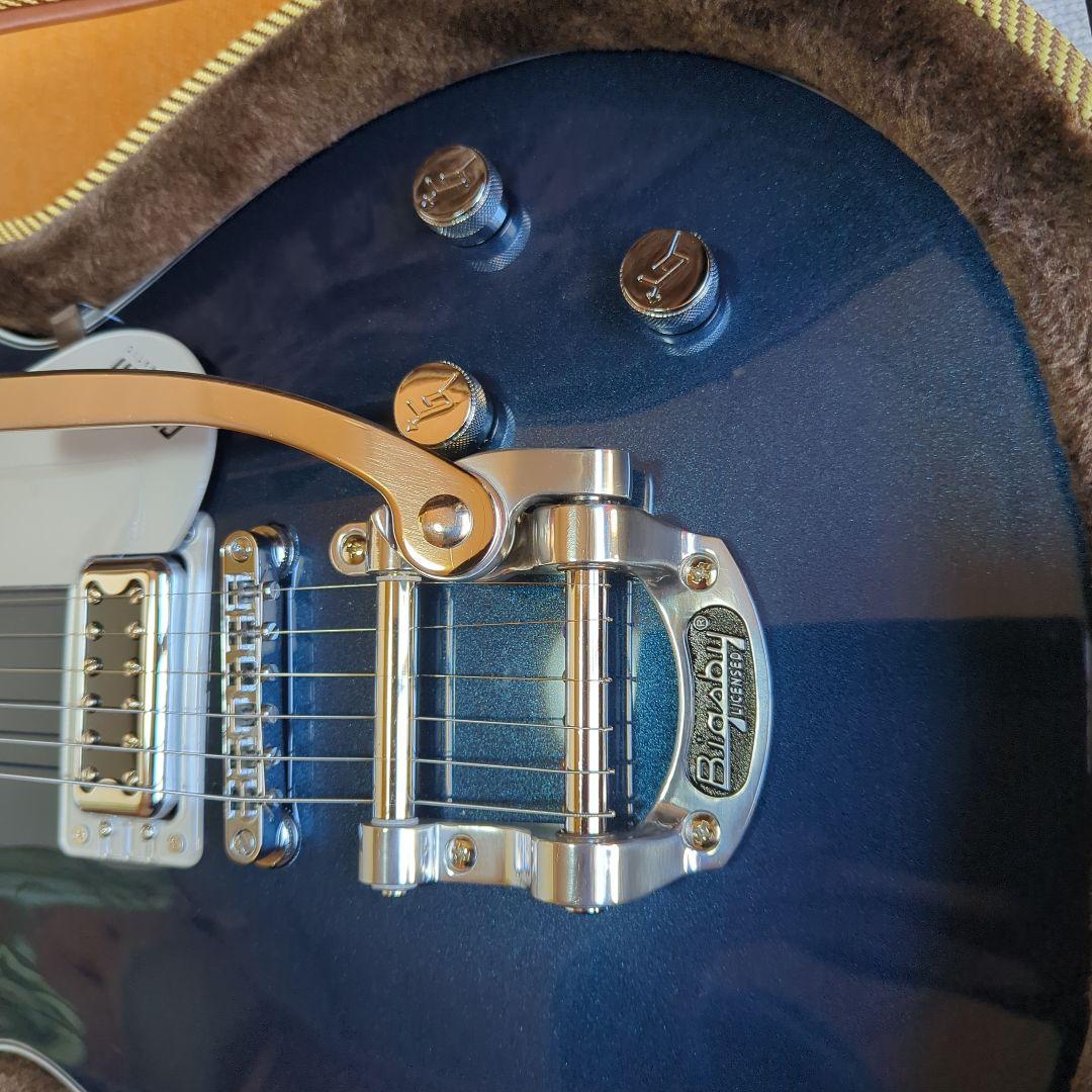 グレッチエレキギターGP5232T　別注ハードケース、替弦付属　たくあん