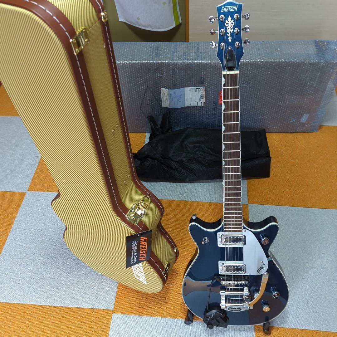 グレッチエレキギターGP5232T　別注ハードケース、替弦付属　たくあん