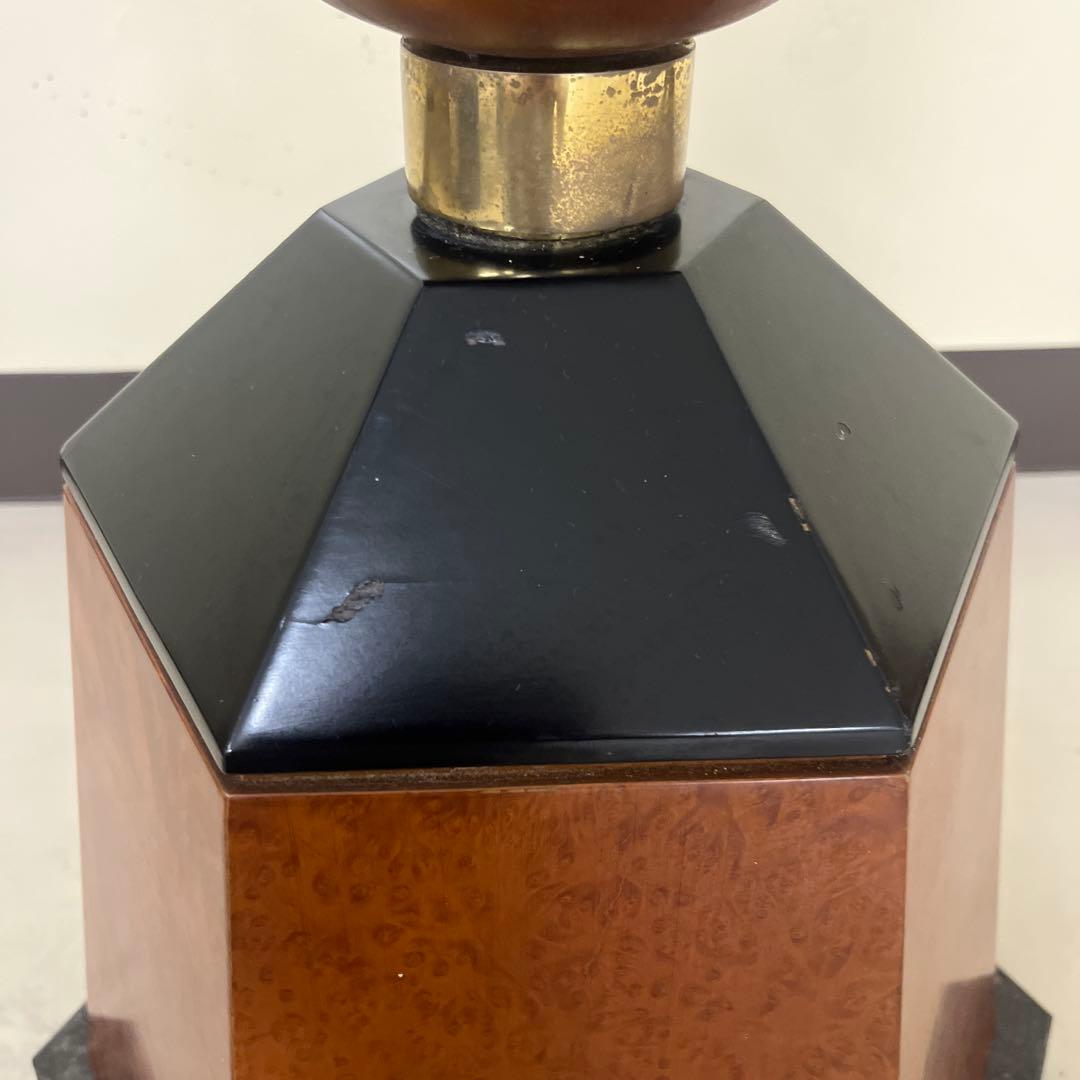 イタリア製鉛筆モチーフ￼木製大理石コートハンガーコート掛け