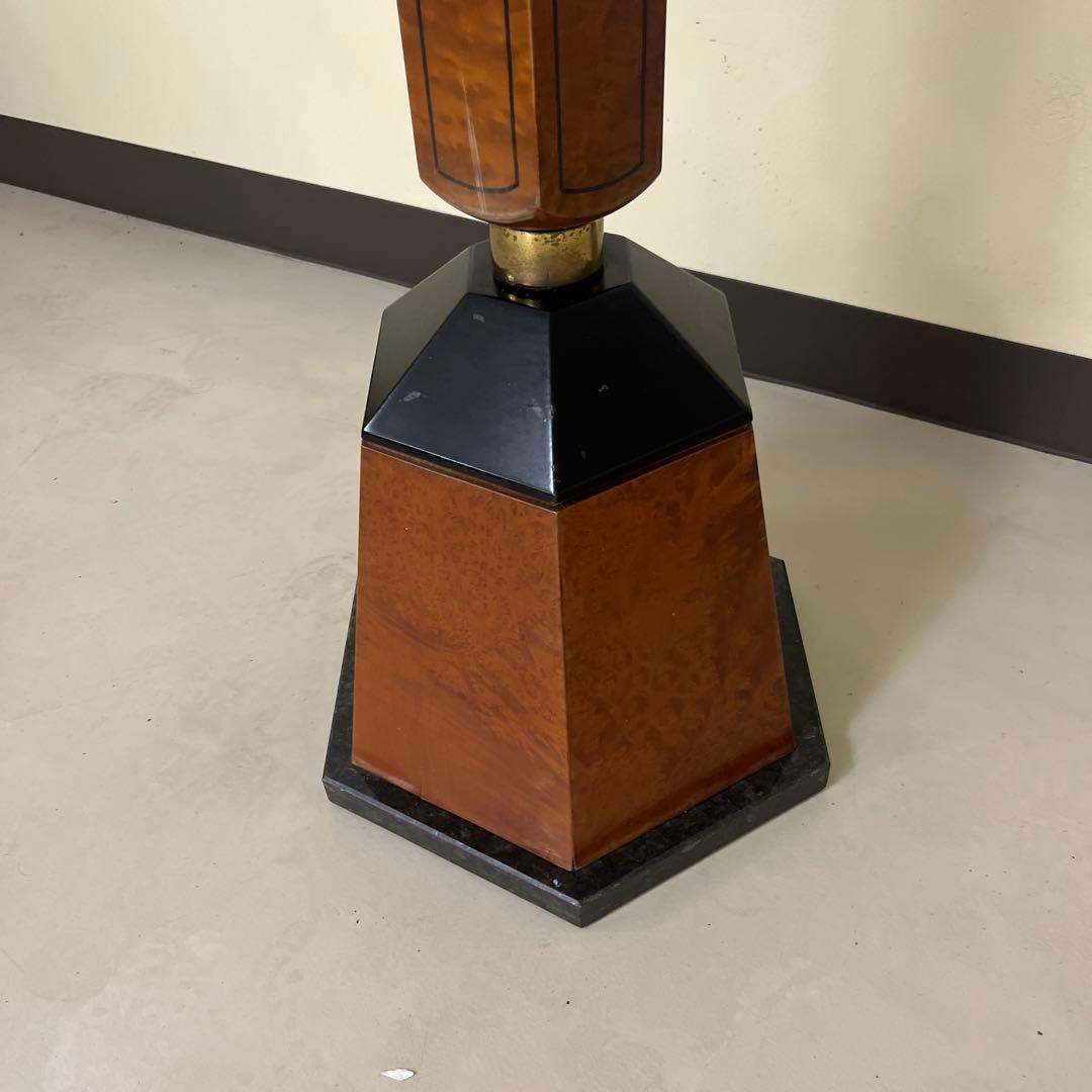 イタリア製鉛筆モチーフ￼木製大理石コートハンガーコート掛け