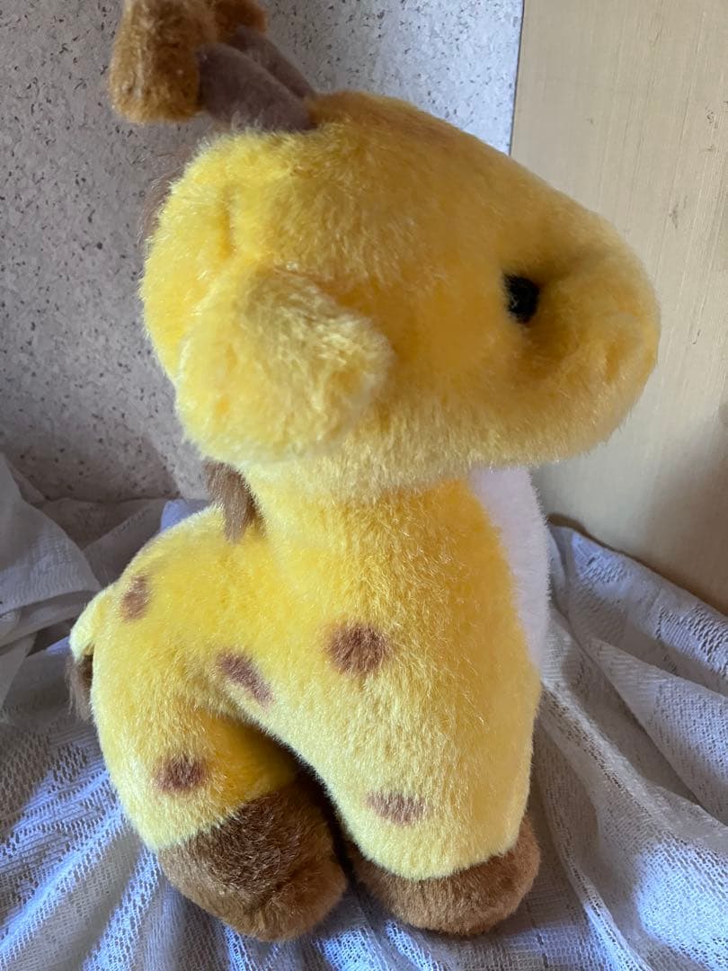 希少⭐︎キリンのぬいぐるみ⭐︎レトロ 美品32センチ