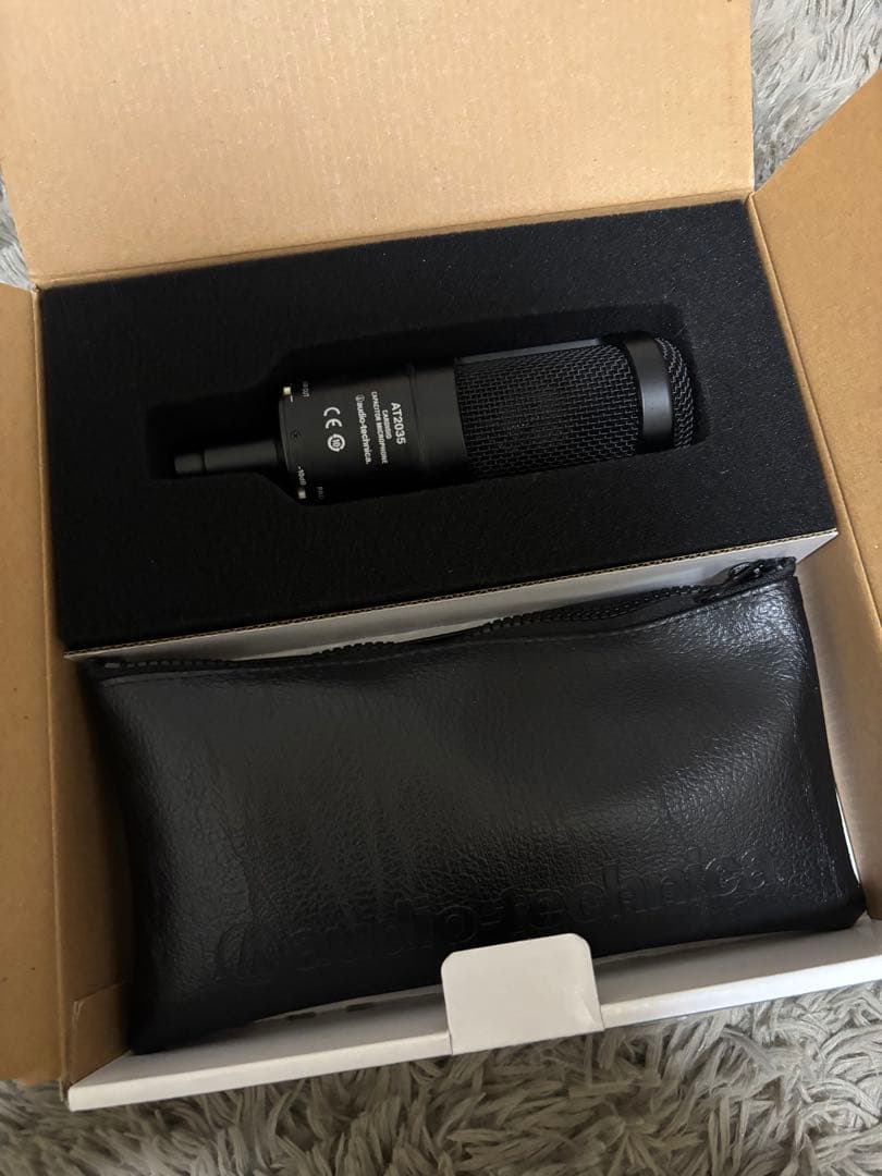 【カン。】audio technica AT2035 コンデンサーマイク