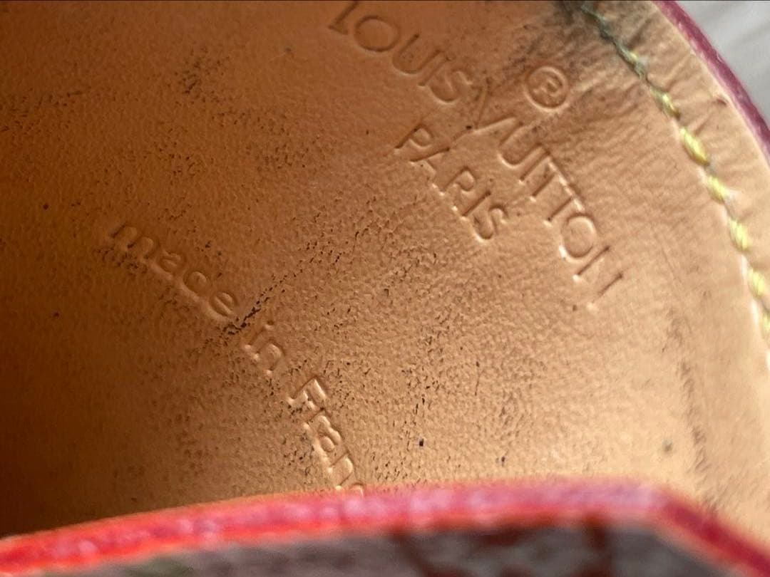 【人気】ルイヴィトン ミラー M92650 マルチカラー ホワイト 鑑定済み