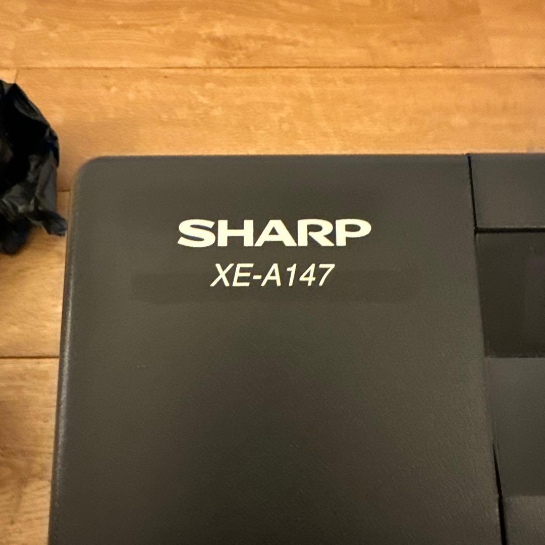 SHARP XE-A147 レジスター　中古美品