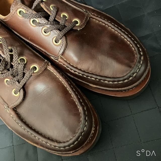 【未使用】ラッセルモカシン ブーツ S1278-27V　茶（プー139）