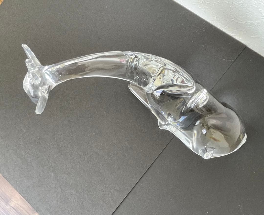 Baccarat クリスタルガラス キリンの置物 専用箱付き