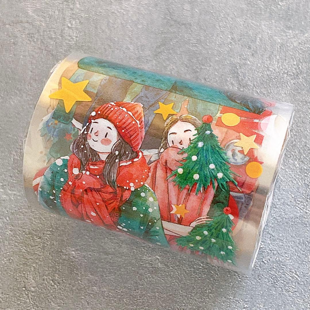 ⭐️SALE⭐️DingDing《冬来》海外マスキングテープ　マステ 【2010】