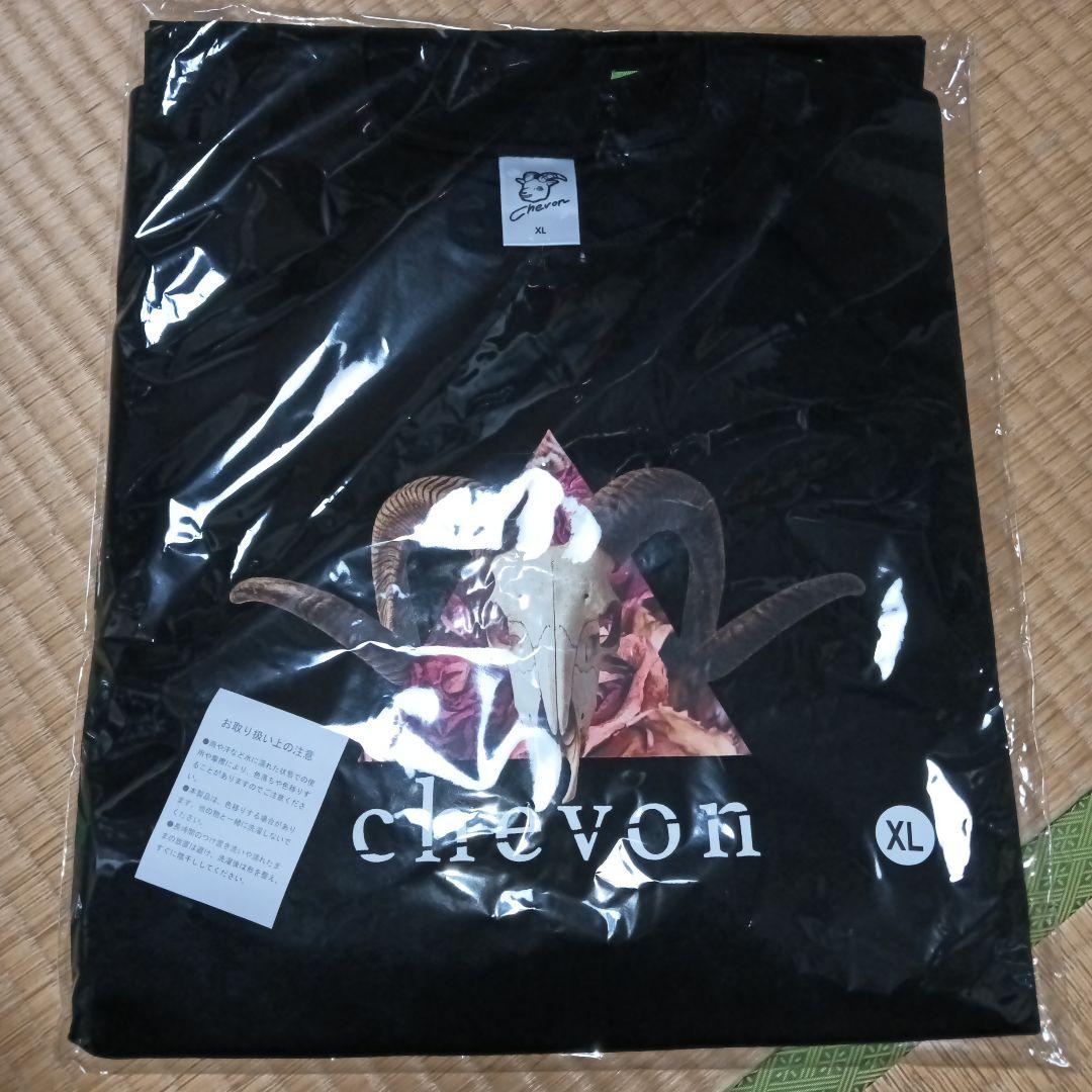 Chevon コラージュアートロンT/ロングTシャツ 黒/XL