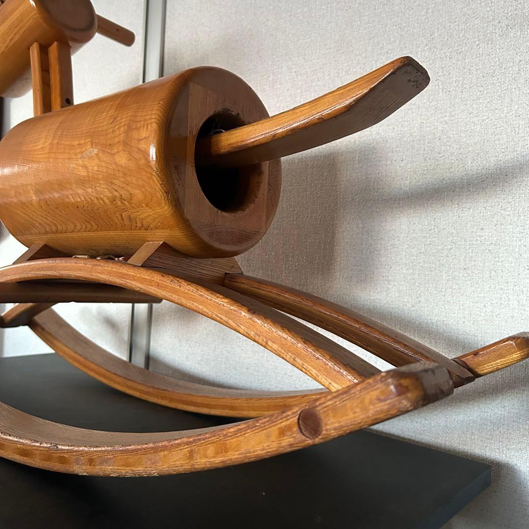 【レトロ】ロッキングホース ニチガン製 木馬 日本