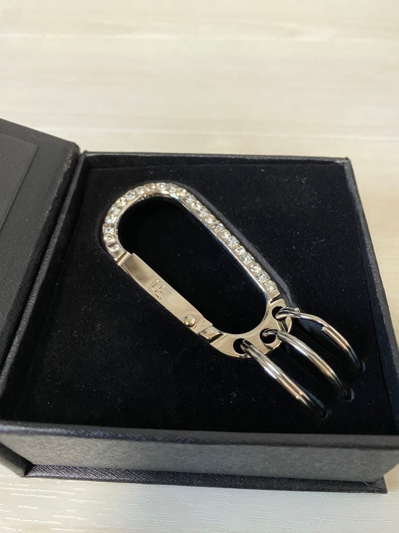 新品 uniform experiment ジルコニアカラビナ シルバー