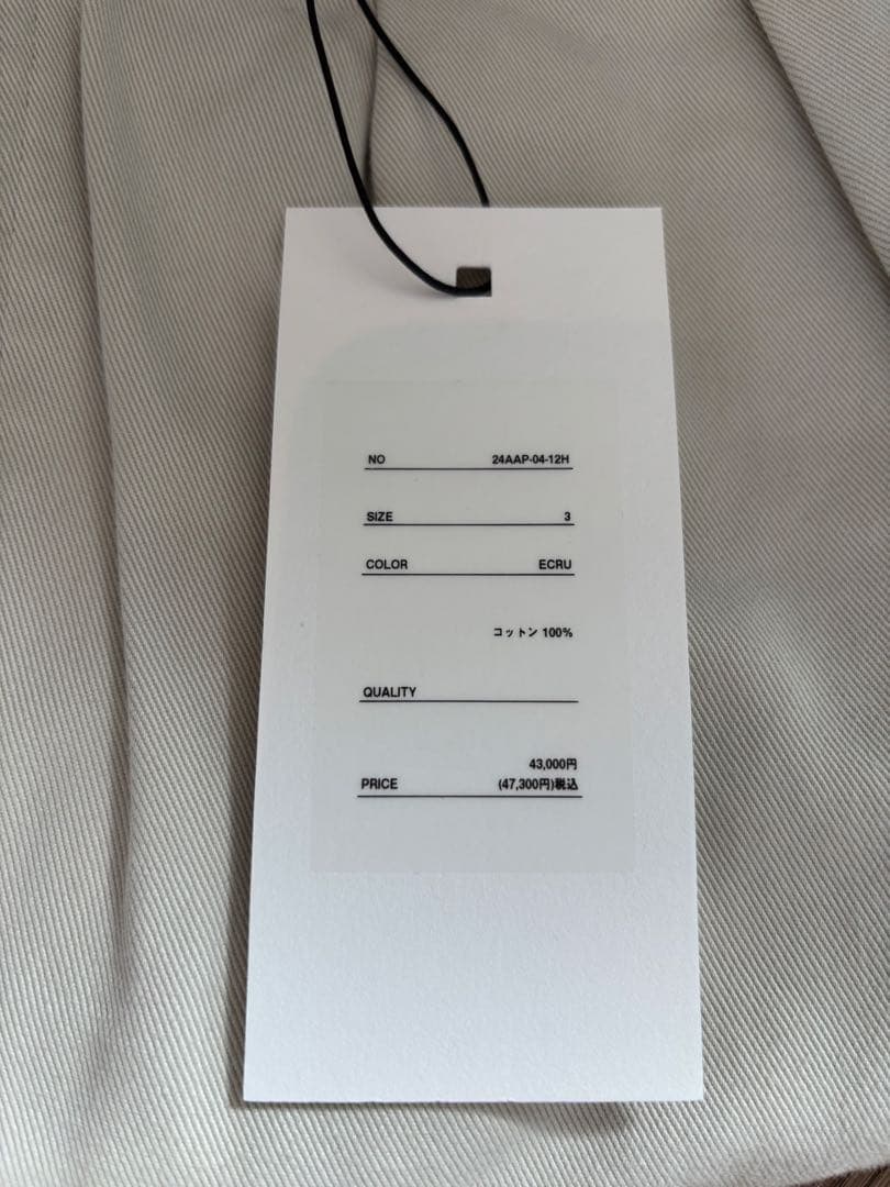 A.PRESSE アプレッセ Type.2 Chino Trousers 3